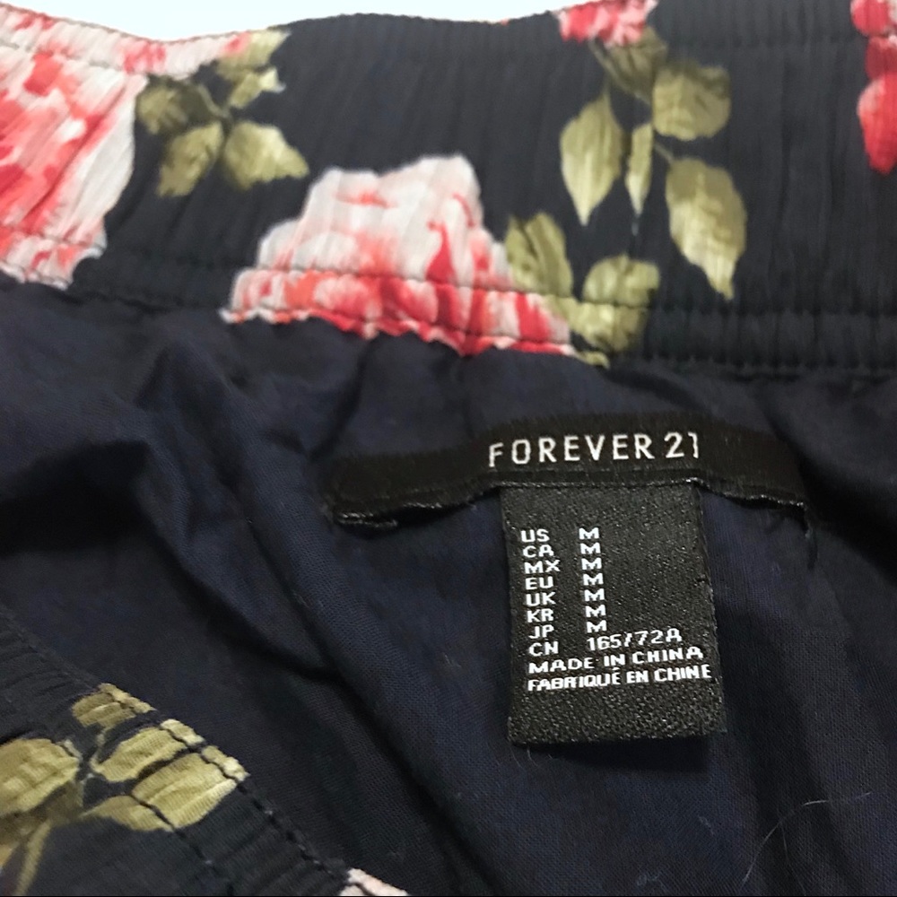 ❤️ Forever 21 Floral Skirt Size US M - Picture 3 of 4